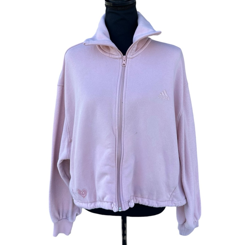 Adidas Pink jacket trendy style XL